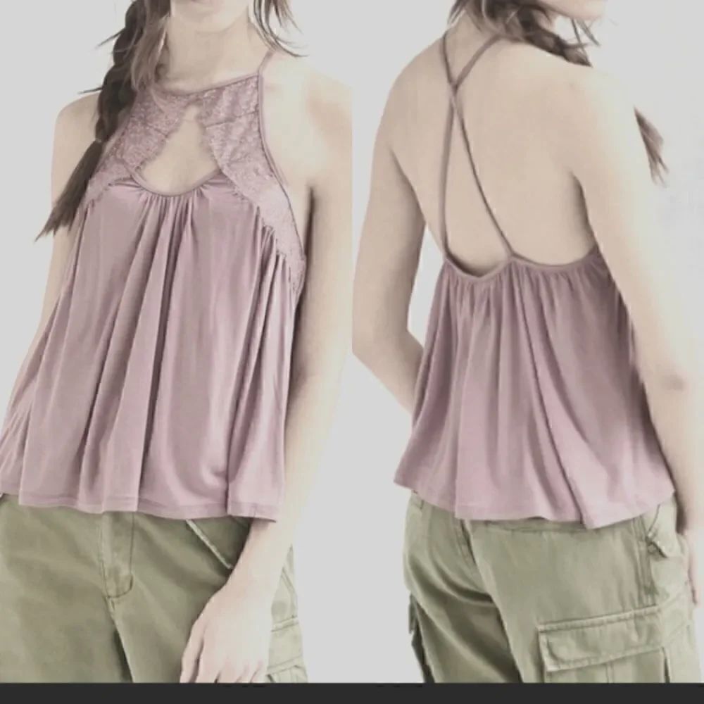 Urban Outfitters Kimchi Blue Lavender Flowy Tank Cami S
